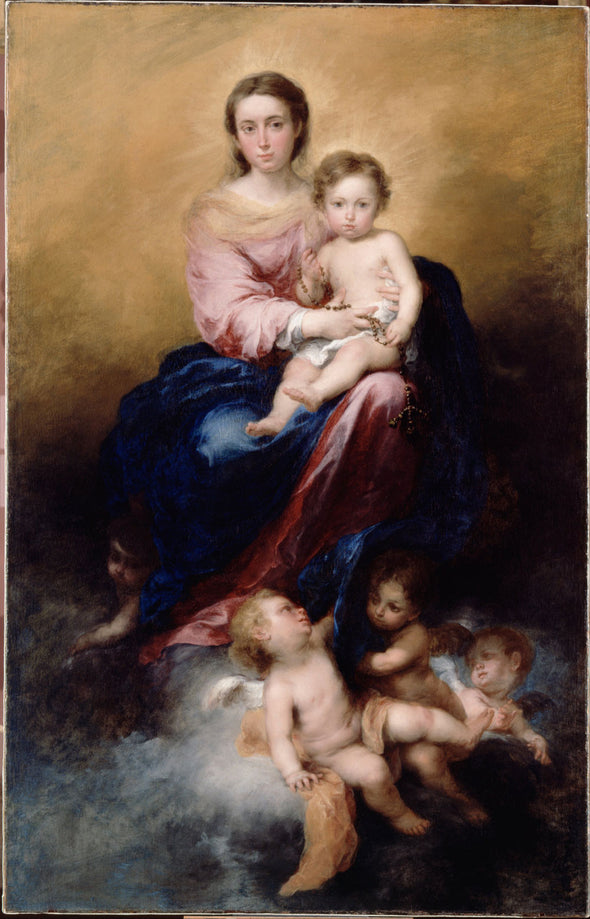 Bartolomé Esteban Murillo - The Madonna of the Rosary