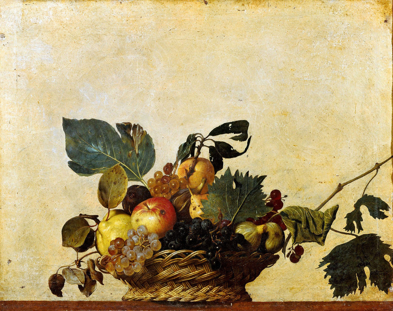 Caravaggio - Basket of Fruit