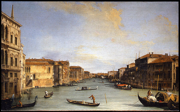 Bernardo Bellotto (Canaletto) - Veduta Del Canal Grande