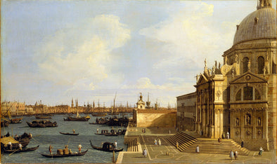 Bernardo Bellotto (Canaletto) - Venice, Santa Maria della Salute