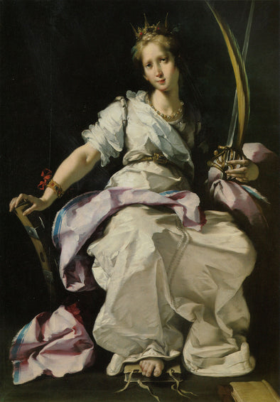 Bernardo Strozzi - Saint Catherine of Alexandria