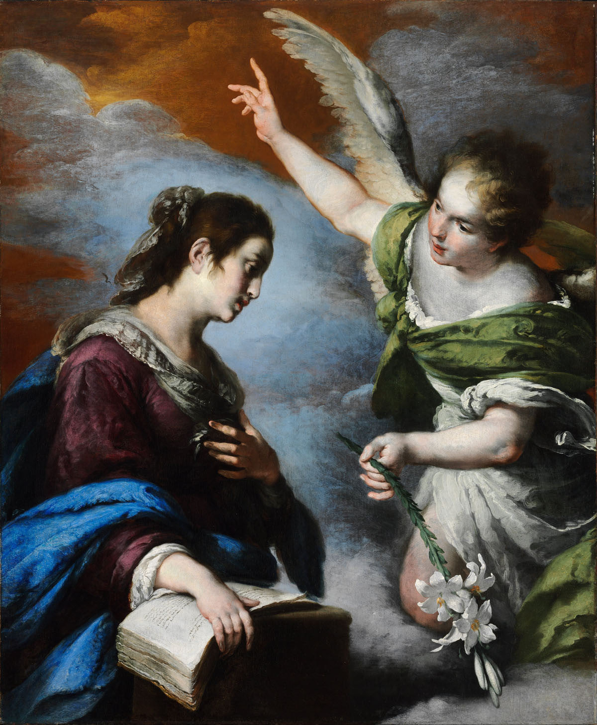 Bernardo Strozzi - The Annunciation