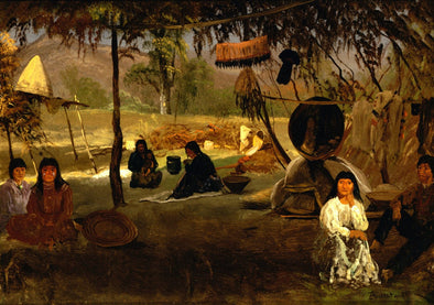 Albert Bierstadt - California Indian Camp
