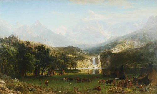 Albert Bierstadt - The Rocky Mountains Landers Peak