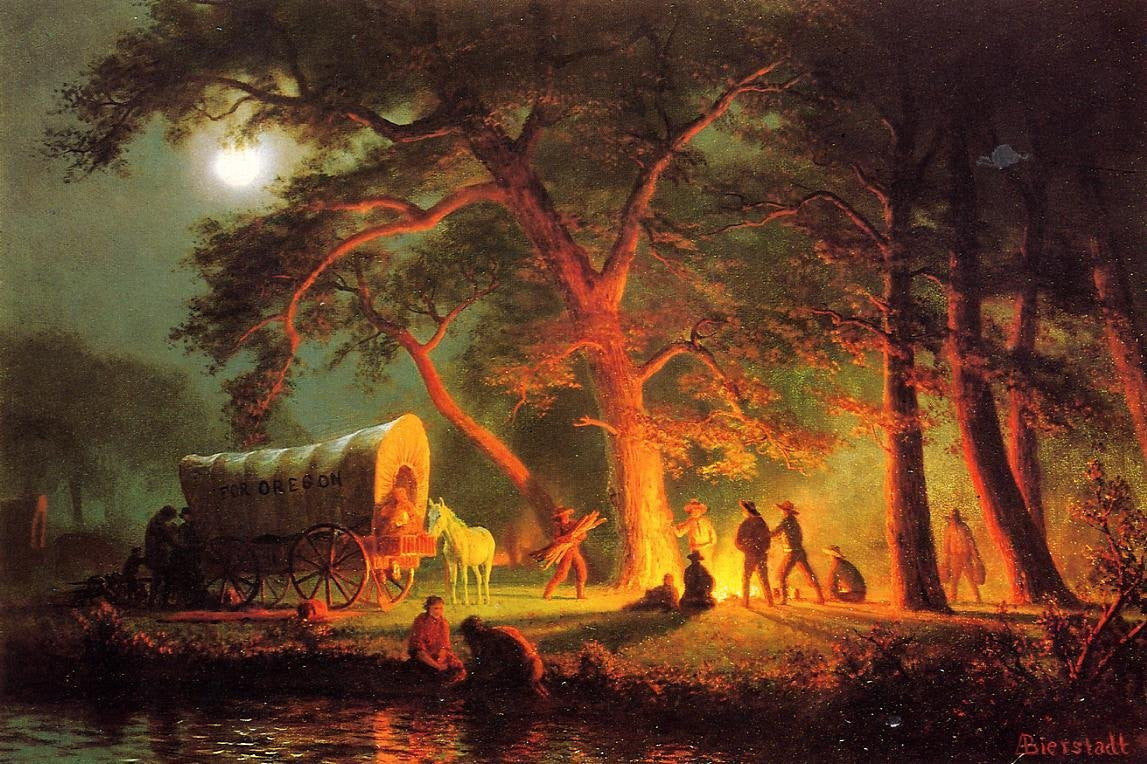 Albert Bierstadt - Oregon Trail