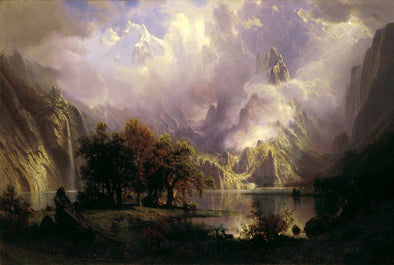 Albert Bierstadt - Rocky Mountain Landscape