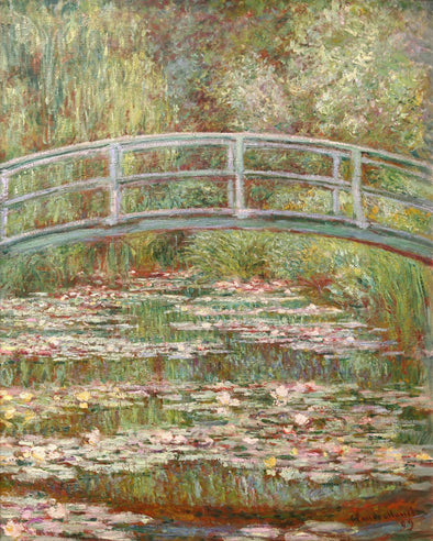 Monet - Bridge Over a Pond of Water Lilies