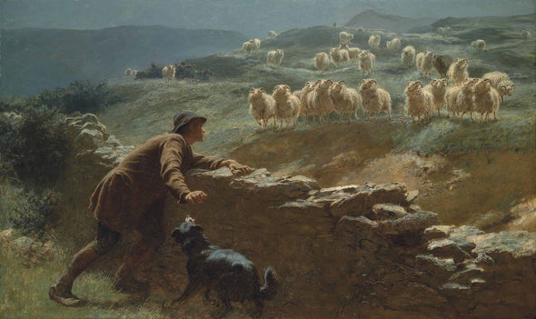 Briton Rivière - The Sheepstealer