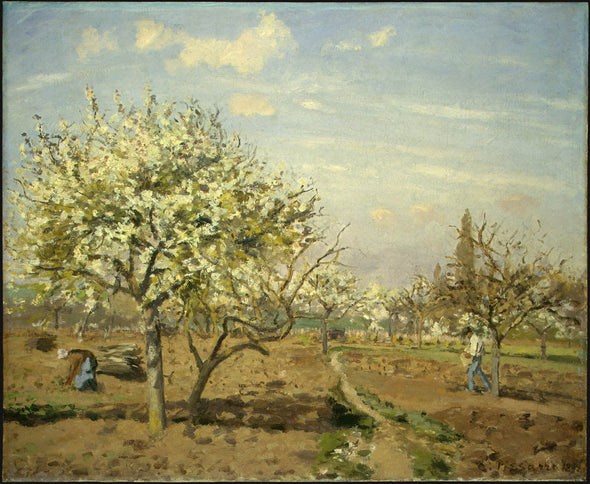 Camille Pissarro - Orchard in Bloom, Louveciennes