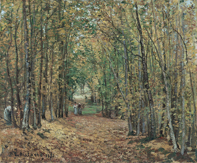 Camille Pissarro - The Woods at Marly