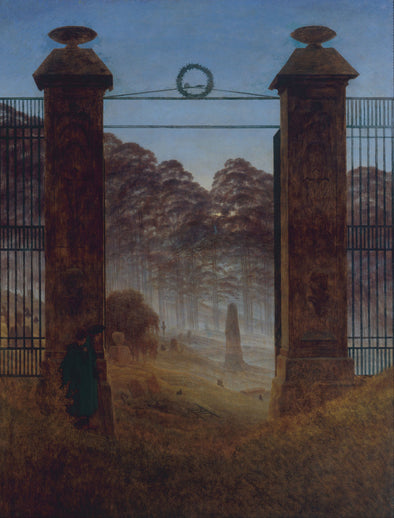Caspar David Friedrich - The Cemetery