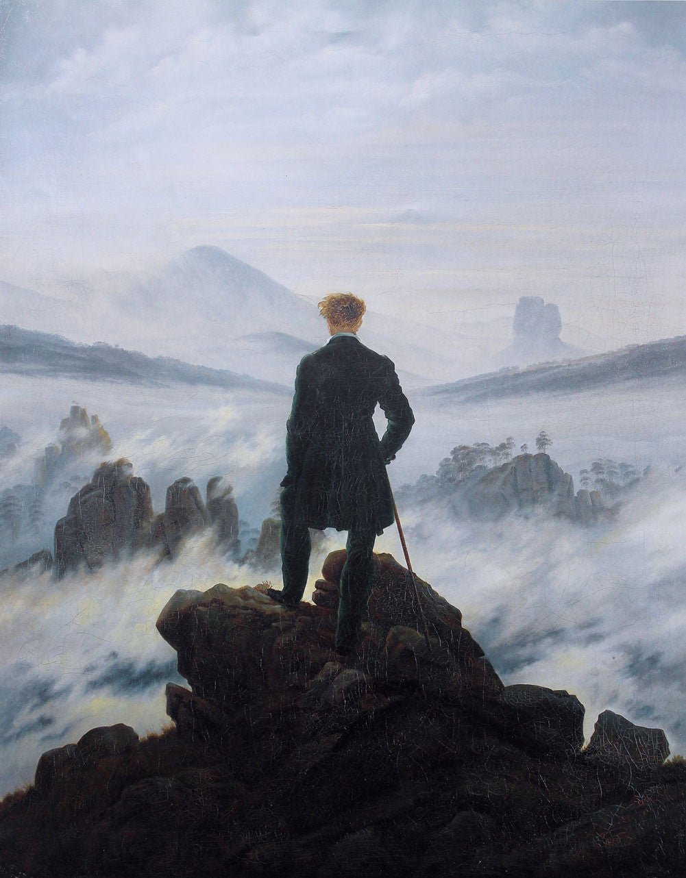 Caspar David Friedrich - The Wanderer above the Sea of Fog