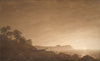 Caspar David Friedrich - View of Arkona with Rising Moon