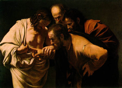 Caravaggio - Doubting of St.Thomas