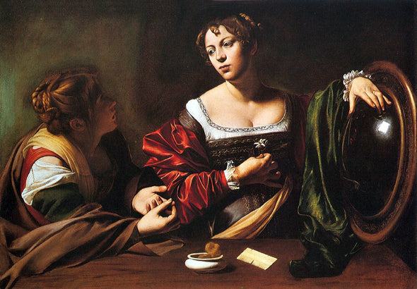 Caravaggio - Martha & Marry Magdalene