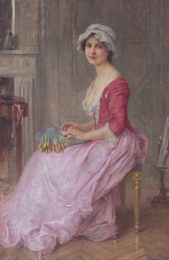Charles-Amable Lenoir - The Seamstress