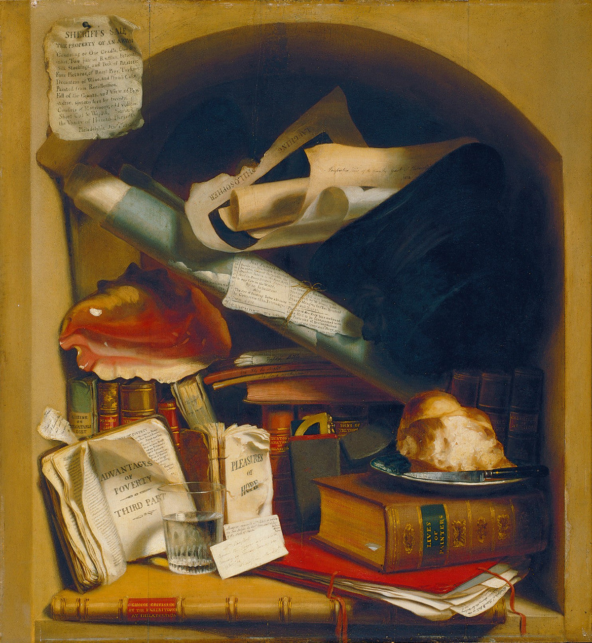 Charles Bird King - Poor Artist's Cupboard-Reproduction-Get Custom Art