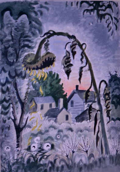 Charles Burchfield - September Afterglow