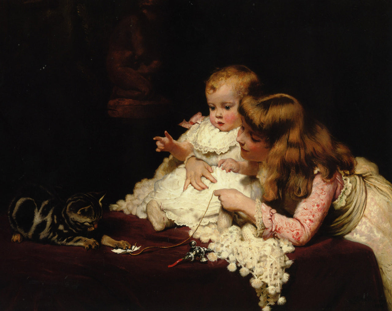 Charles Burton Barber - Playmates