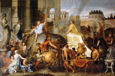 Charles Le Brun - Entry of Alexander into Babylon