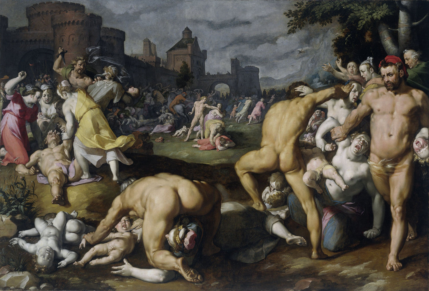 Cornelis van Haarlem - Massacre of the Innocents-Reproduction-Get Custom Art