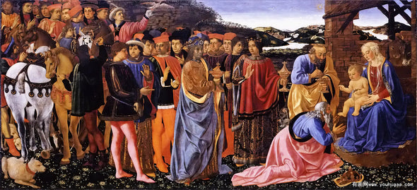 Cosimo Rosselli - Annunciation dei Magi