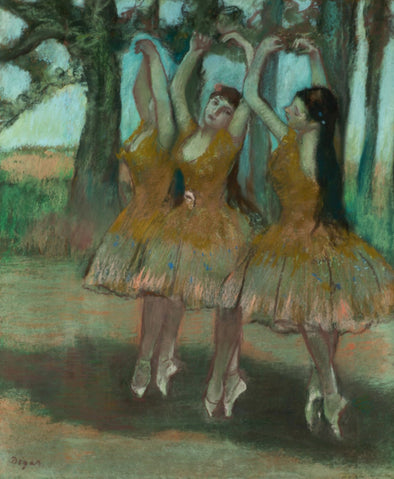 Edgar Degas - Dancing Ballerinas