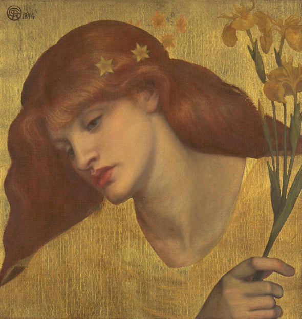 Dante Gabriel Rossetti - Sancta Lilias