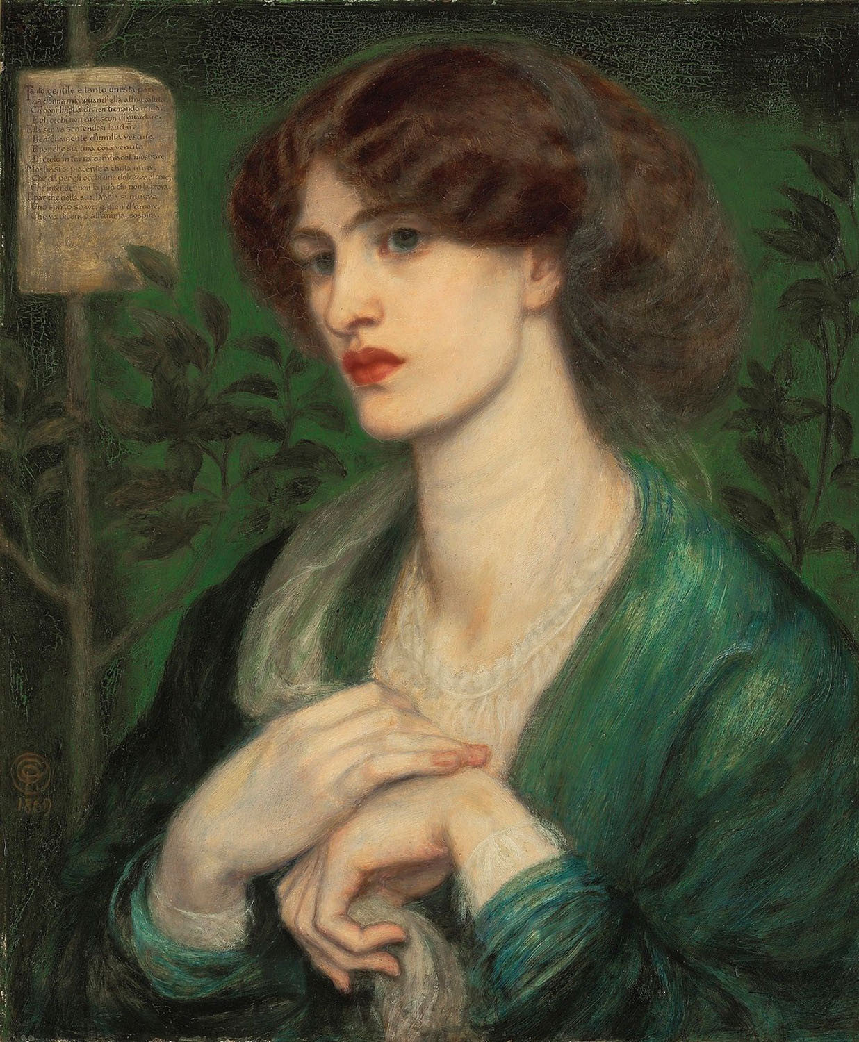 Dante Gabriel Rossetti - The Salutation of Beatrice