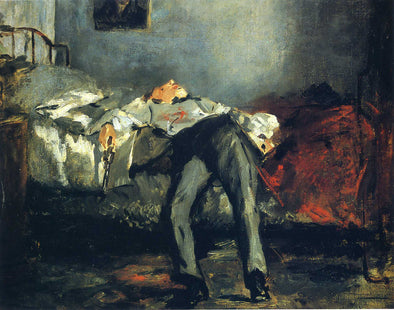 Edouard Manet - The Suicide, Le Suicidé