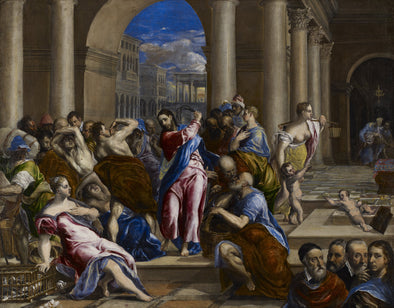 EL Greco - Christ driving the Money Changers from the Temple
