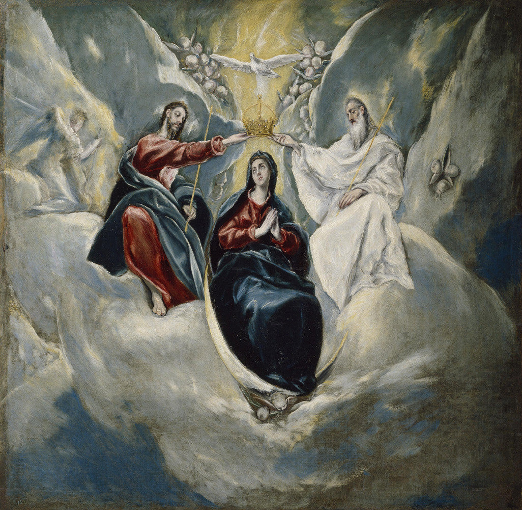 EL Greco - The Coronation of the Virgin-Reproduction-Get Custom Art