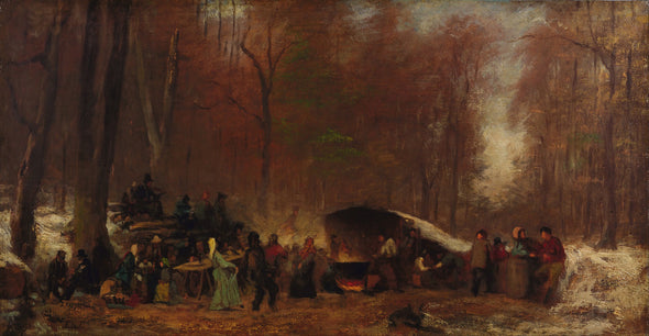 Eastman Johnson - A Different Sugaring Off