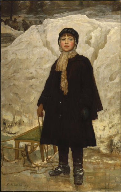 Eastman Johnson - Portrait of a Child
