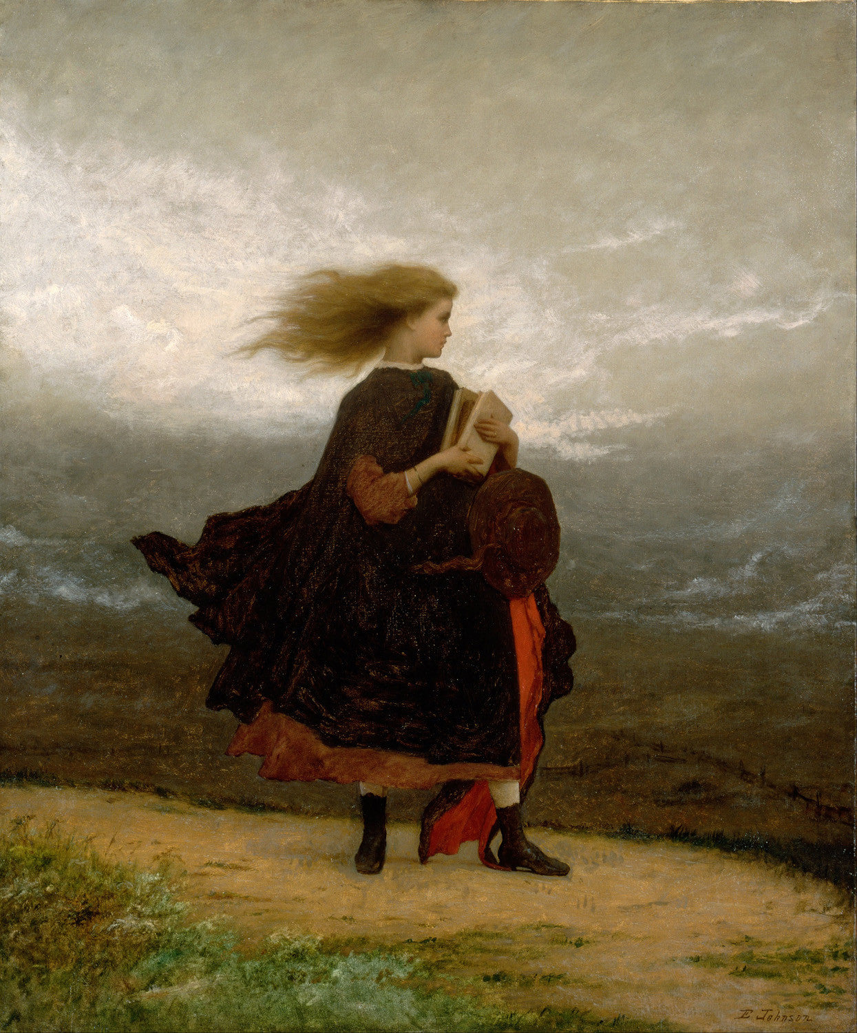 Eastman Johnson - The Girl I Left Behind Me