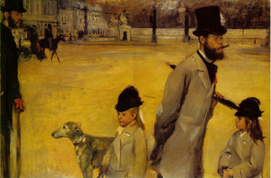 Edgar Degas - Place de la Concorde