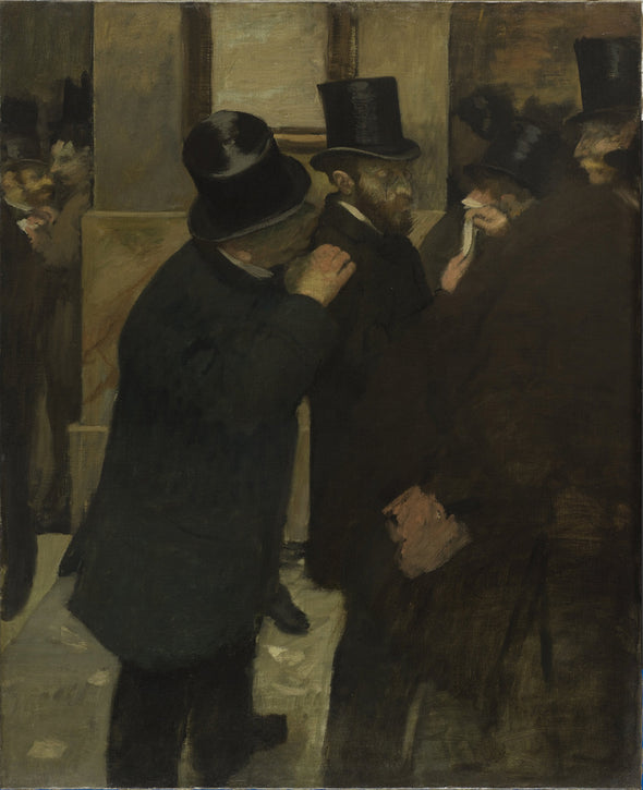 Edgar Degas - Portraits at the Stock Exchange