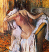 Edgar Degas - After the Bath Woman Drying