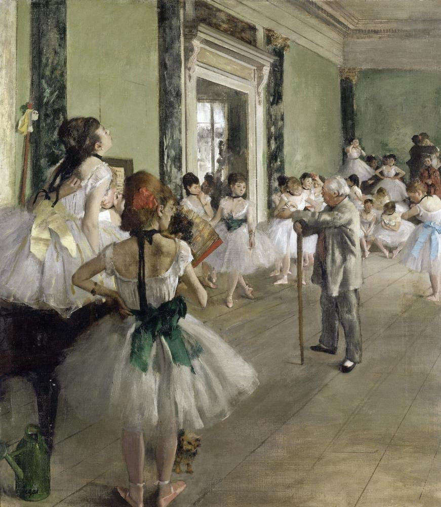 Edgar Degas - Ballet Class