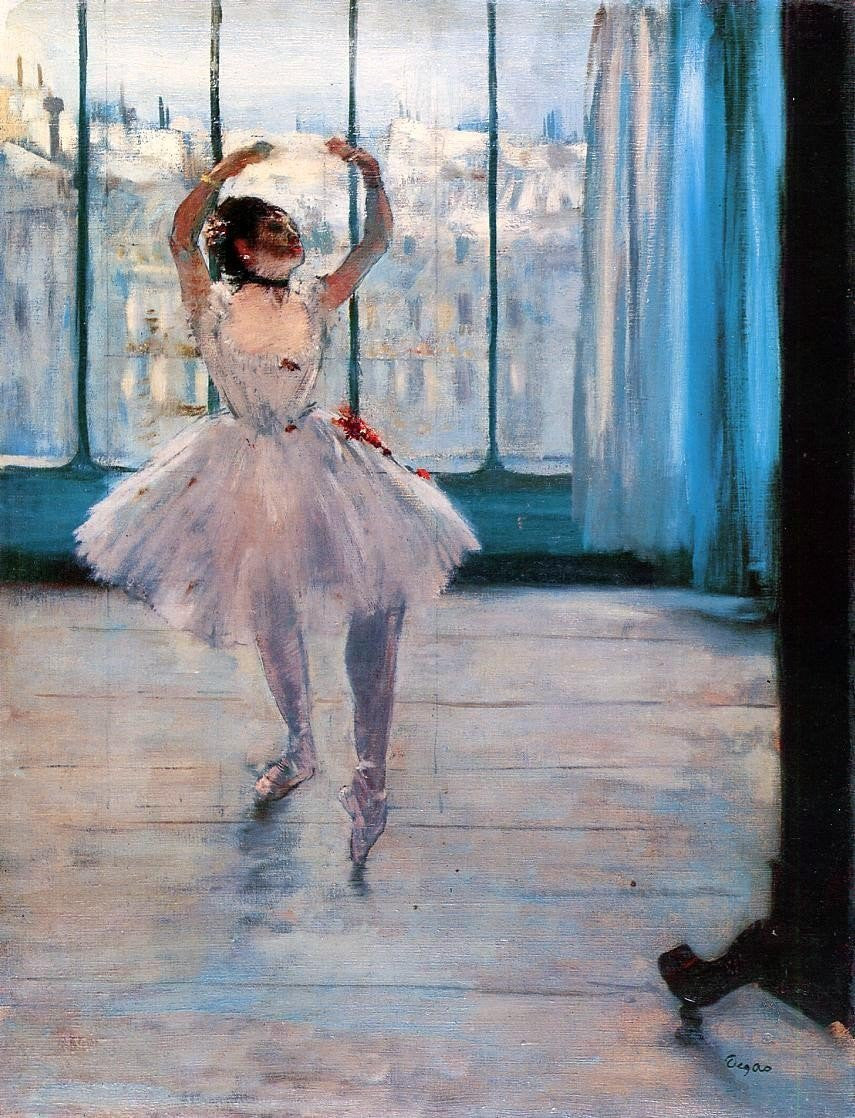 Edgar Degas - Dancer Posing