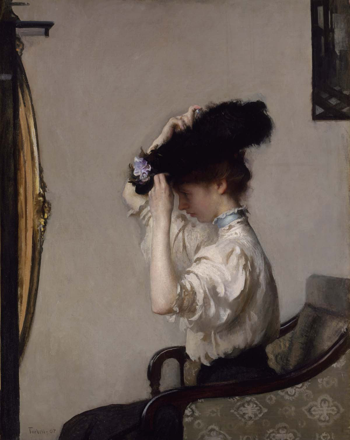 Edmund Charles Tarbell - Preparing for the Matinee