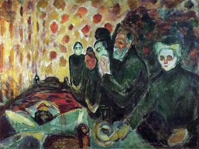 Edvard Munch - By the Deathbed