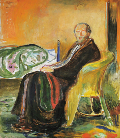 Edvard Munch - Self Portrait after Spanish Influenza