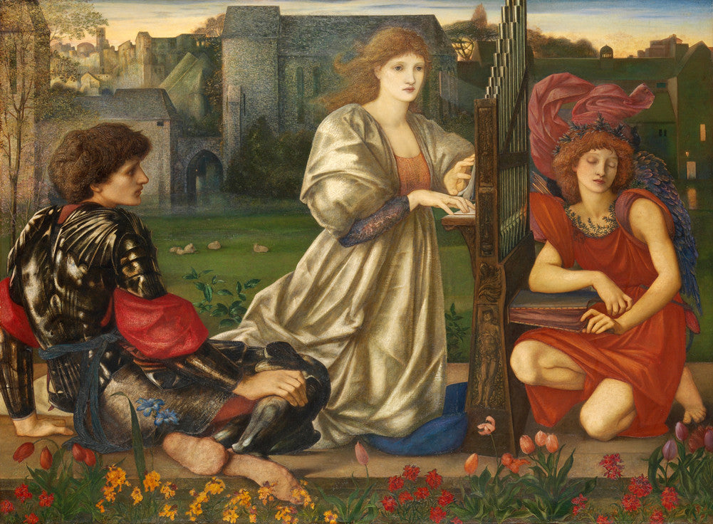 Edward Burne-Jones - Chant d'Amour-Reproduction-Get Custom Art