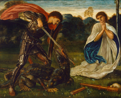 Edward Burne-Jones - St. George and the Dragon