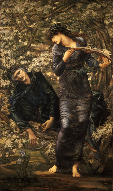 Edward Burne-Jones - The Beguiling of Merlin