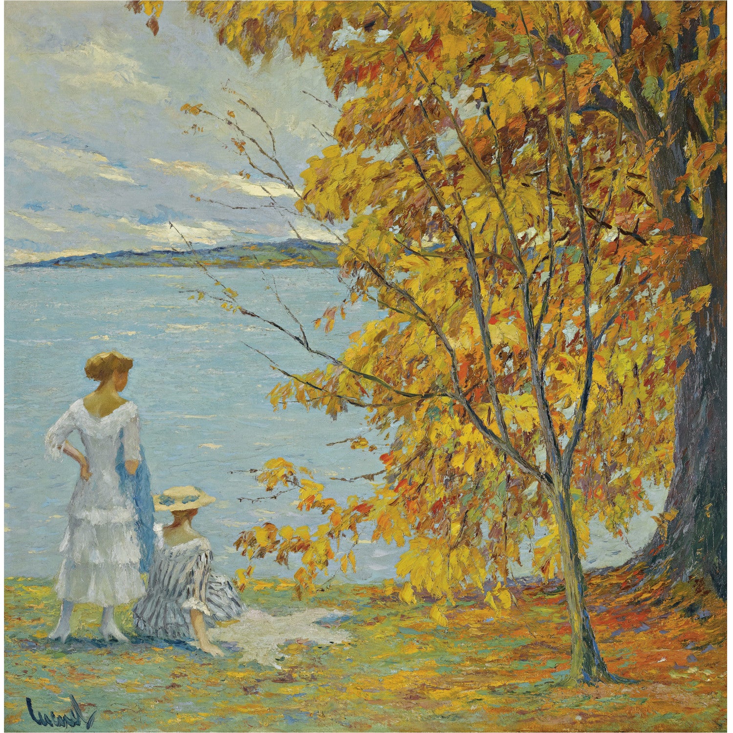 Edward Cucuel - Autumn Walk