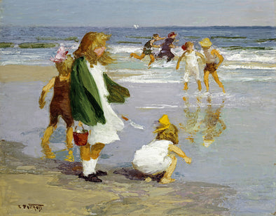 Edward Henry Potthast - Play In The Surf