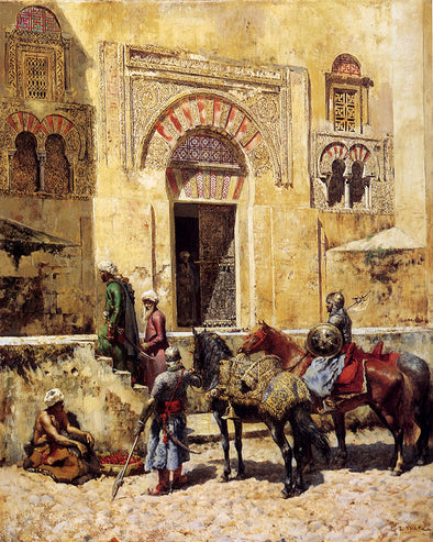 Edwin Lord Weeks - Entering the Mosque