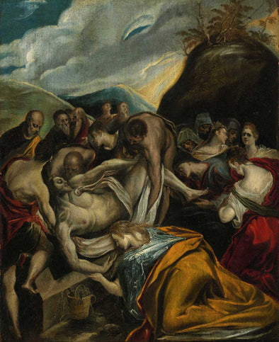 El Greco - The Entombment of Christ